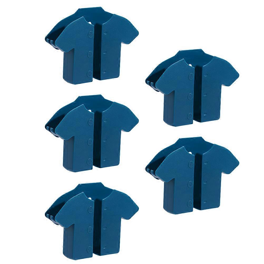 Remote Control Holder Wall Mount Plastic Storage Box for Storage Use 5Pcs