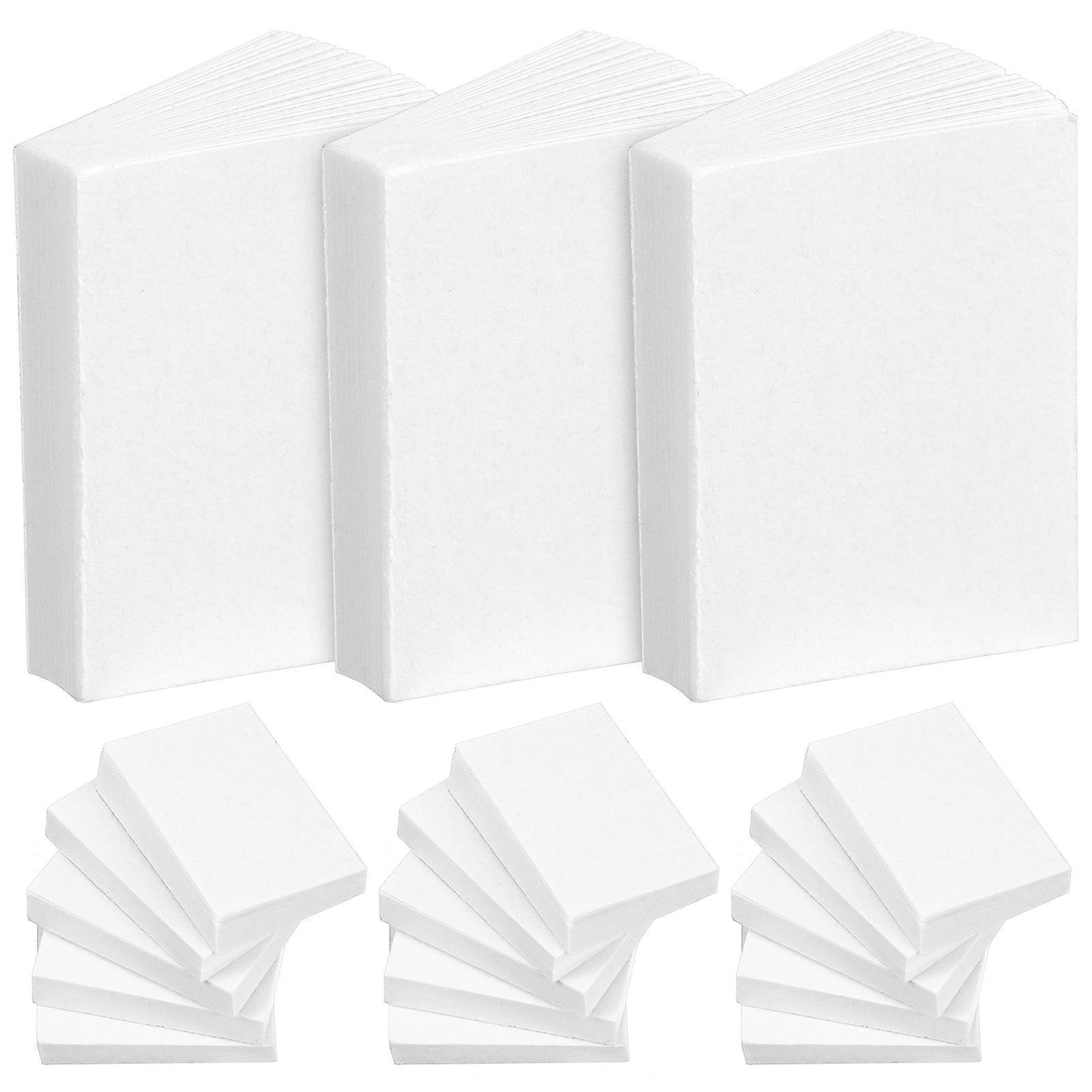 Mini Books Doll House Miniatures for Craft Projects Blank Pages 50Pcs