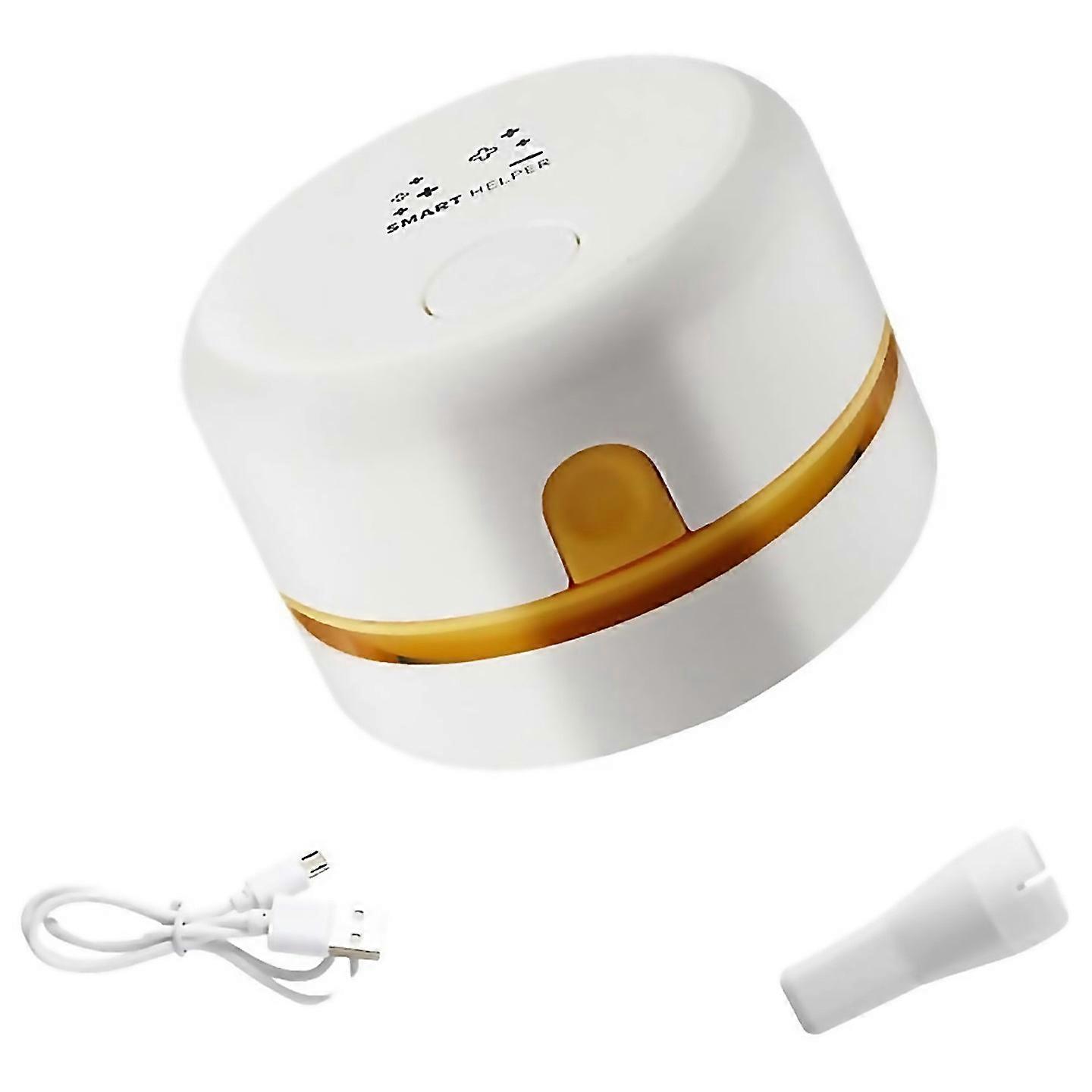 For Rechargeable Table Dust Sweeperhandheld Dust Cleaner Tablewhite