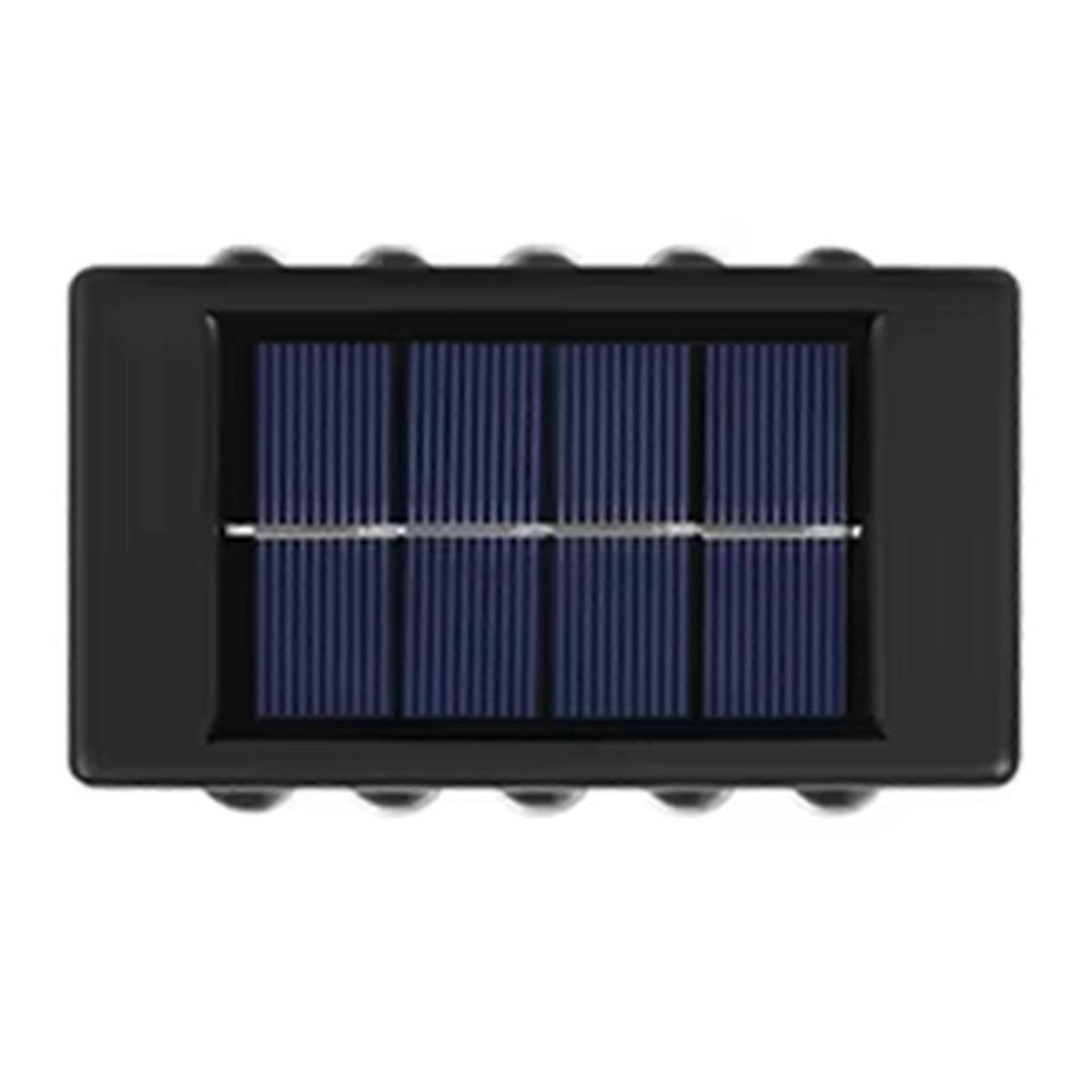 Solar Outdoor Wall Light Waterproof Garden Decor Lights Up Down Light
