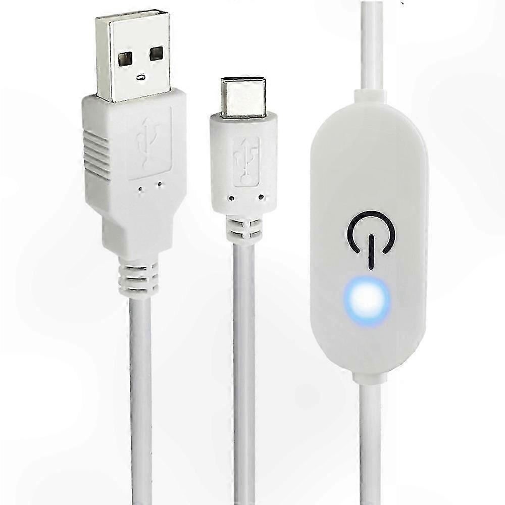 100cm USB-C to LED Dimmer Controller with Touch Switch for Single Color Lighting Solution