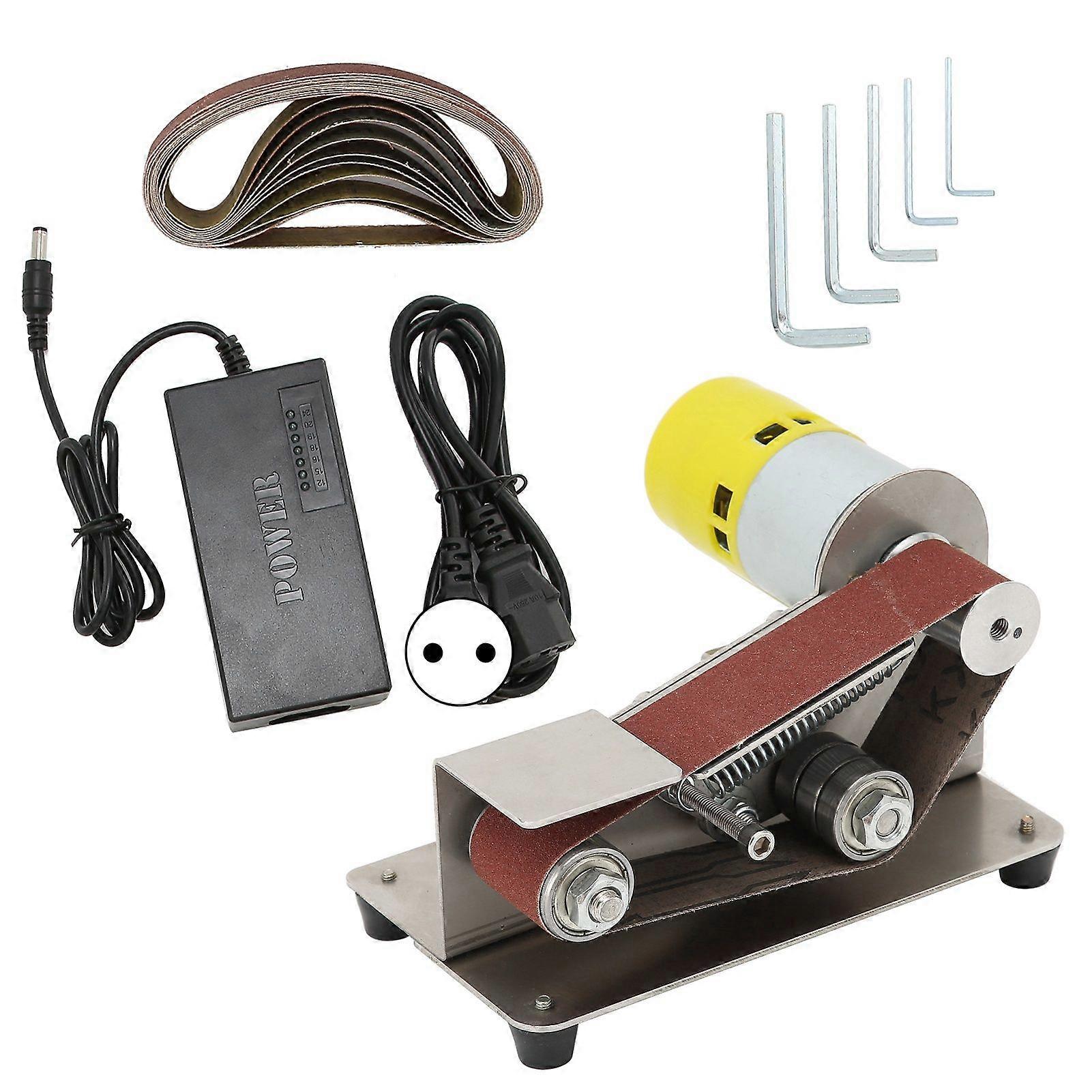 Mini Belt Sander Electric DIY Polishing Sanding Machine Sharpener Grinder