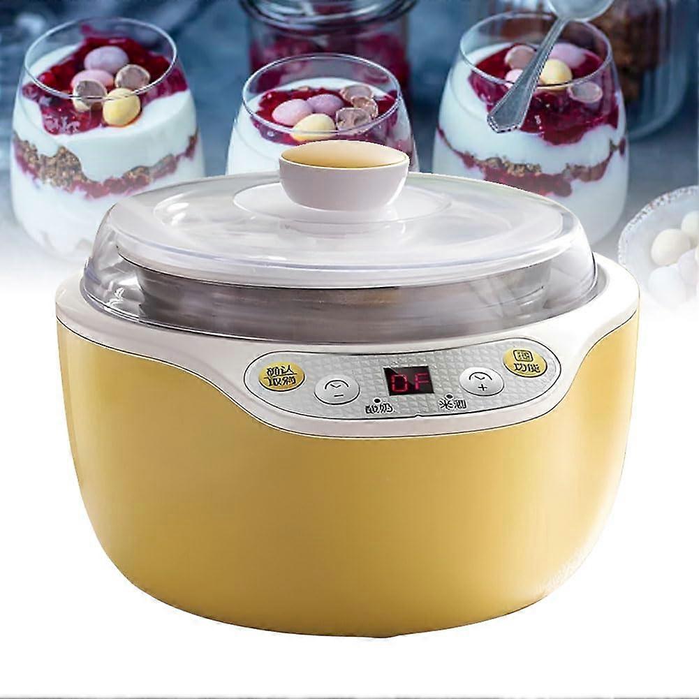 Fully Automatic Yogurt Maker, Smart Home LED RiceWine Fermentation Machine, 360 Temperature Control Timed Fermentation