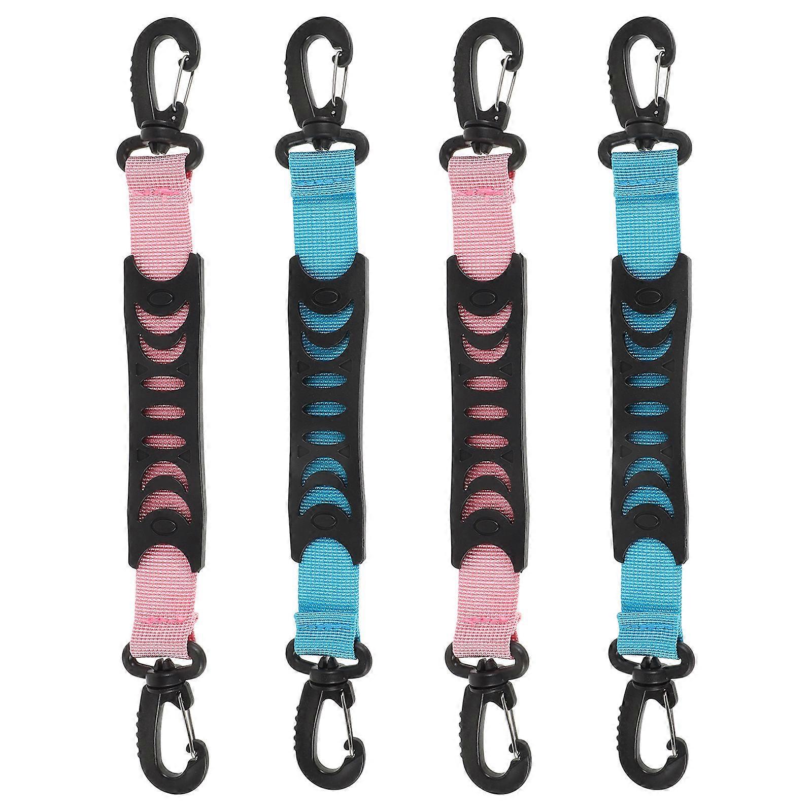 Snowboard Skates Shoes Hook Belt for Storage Use 4Pcs Easy Attachment Strap