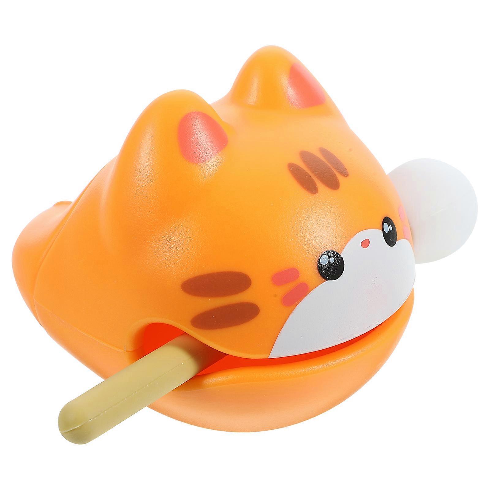 Cat Shaped Resin Percussion Toy for Stress Relief 3Pcs Office Decompression