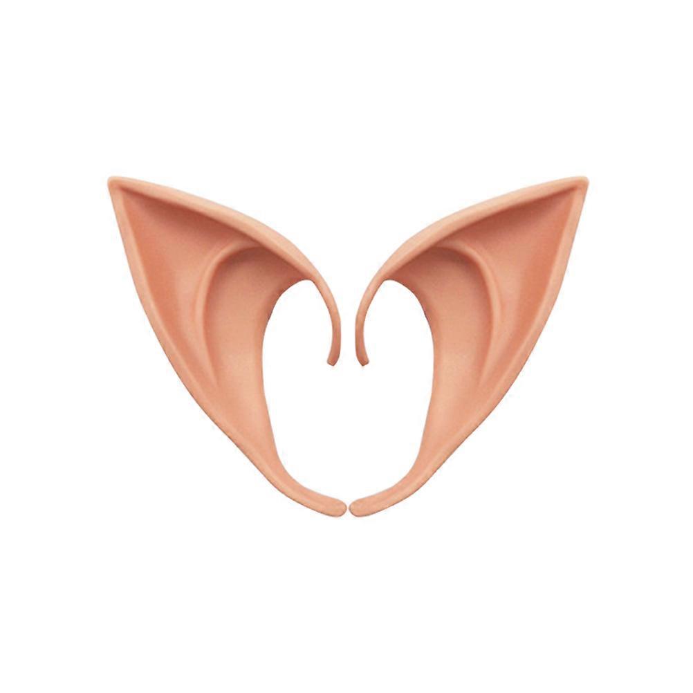Cosplay Elf Ears Latex Prosthetic for Halloween 4Pcs Accessory Kit