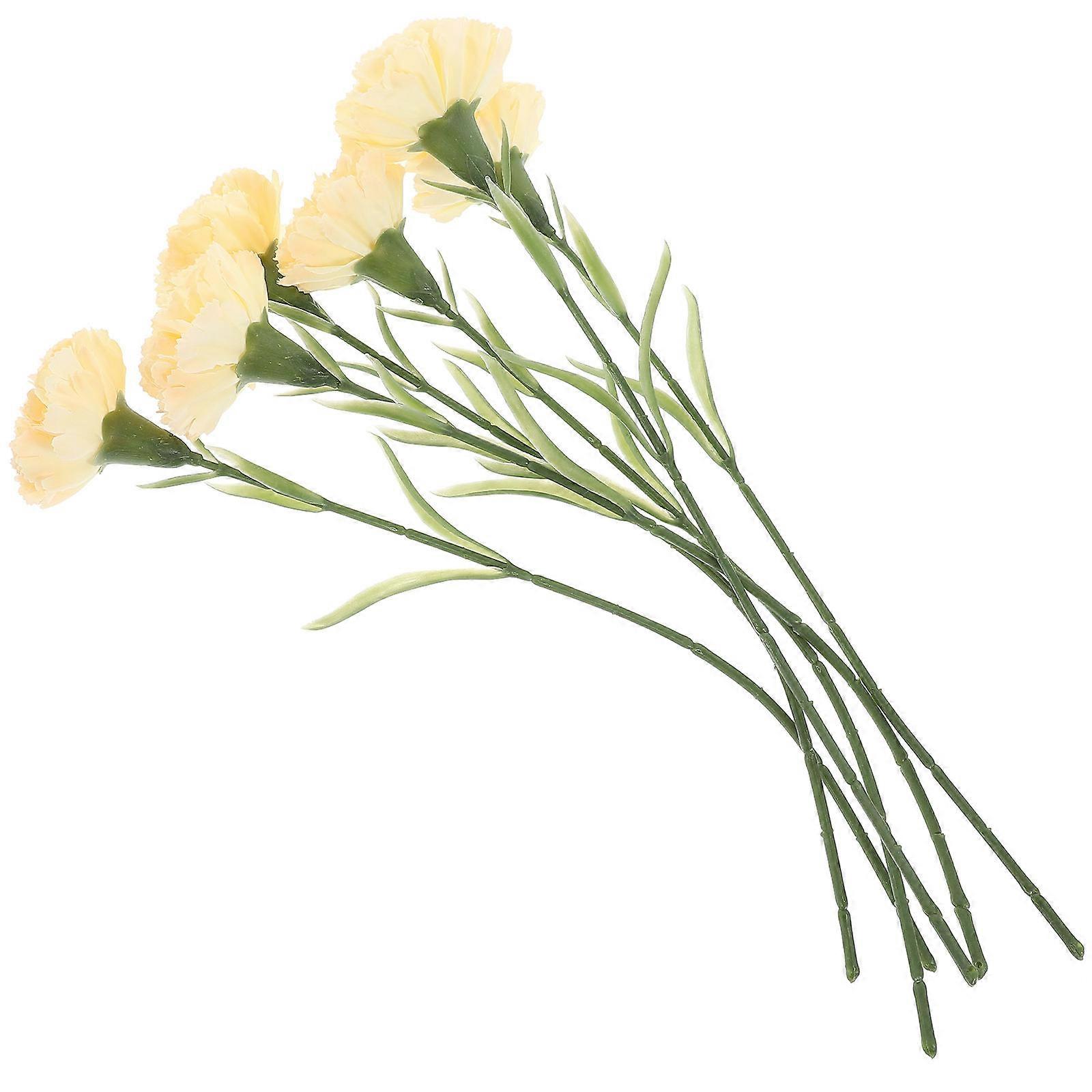 Artificial Flower Carnation Stems Decor for Events 24Pcs Set