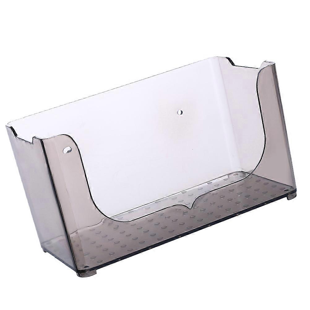 3Pcs Rectangular Transparent Bathroom Storage -mounted Holder Ideal For Home Users In Kitchen And Toilet