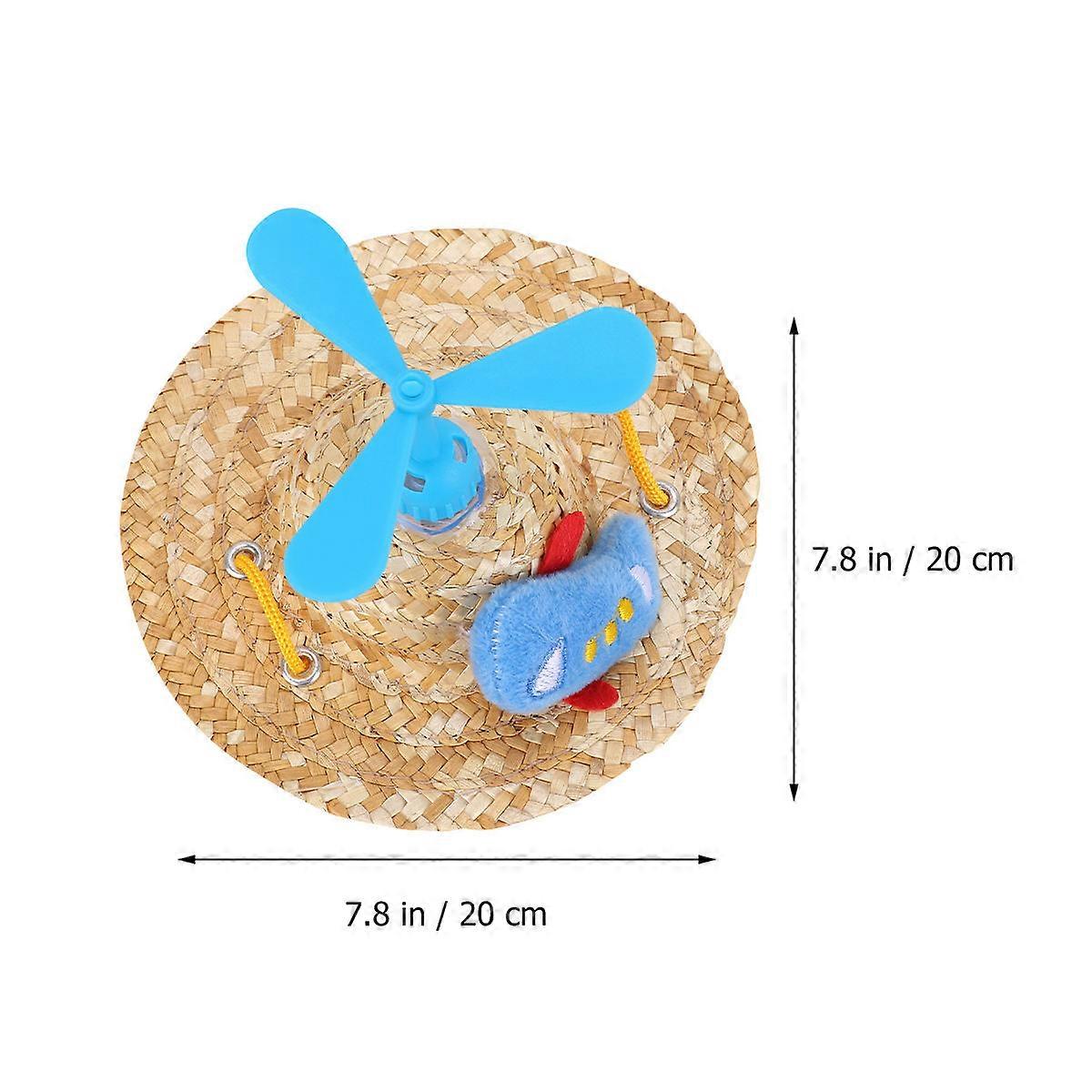 Cap Woven Hat for Supplies 1Pcs Photo Props