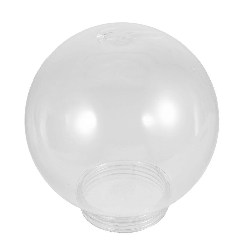 4Pcs Clear Acrylic Globe For Streetlights Easy Installation Light Diffusion Transparent Design