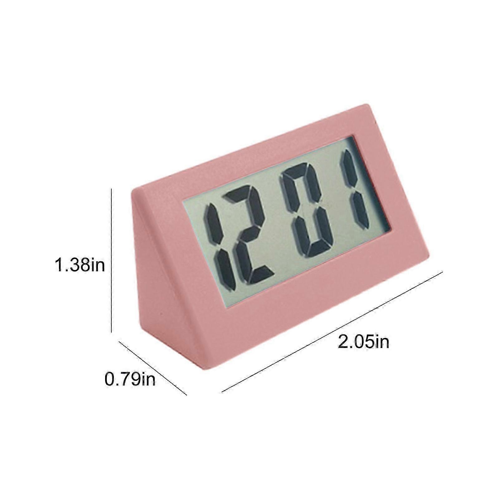 2025 Car Clock, Mini Clock, Electronic Clock, Bedside Clock, Promotional Gift Clock, Cute Student Clock, Small Triangles Clock PUW0691