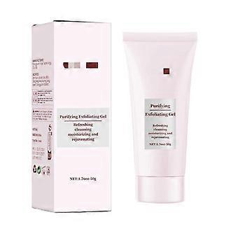 Hetsäljande brunt socker reparation död hud ansiktsrengöring porer pormaskar gel bearbetning produktion exfolierande gel 50g