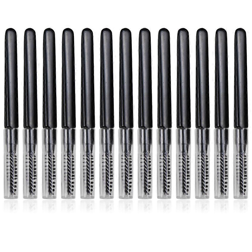 Multipurpose Eyebrow Brush with Caps for Makeup 100Pcs Collection