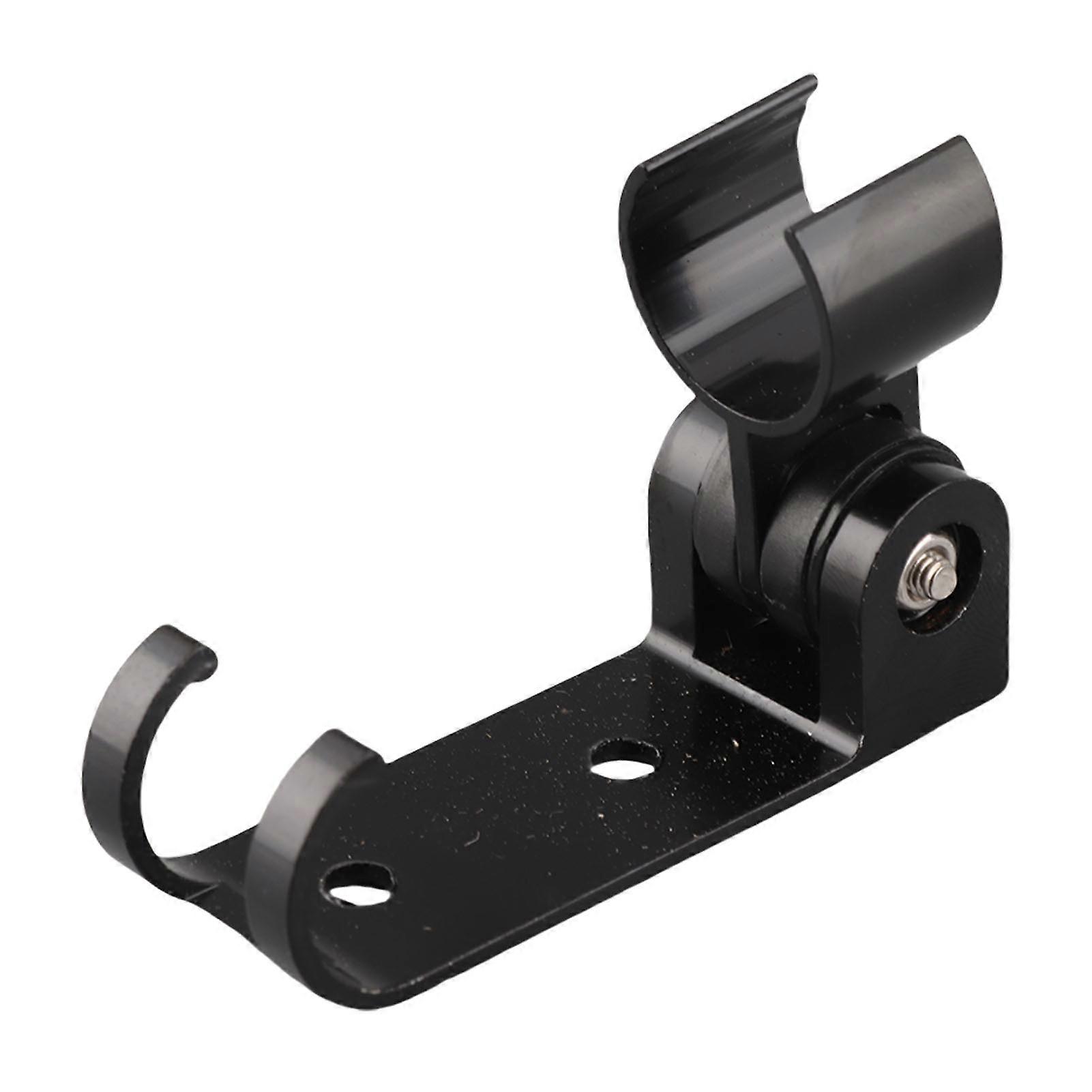Adjustable Black Matte Space Aluminum Shower Head Holder Bracket