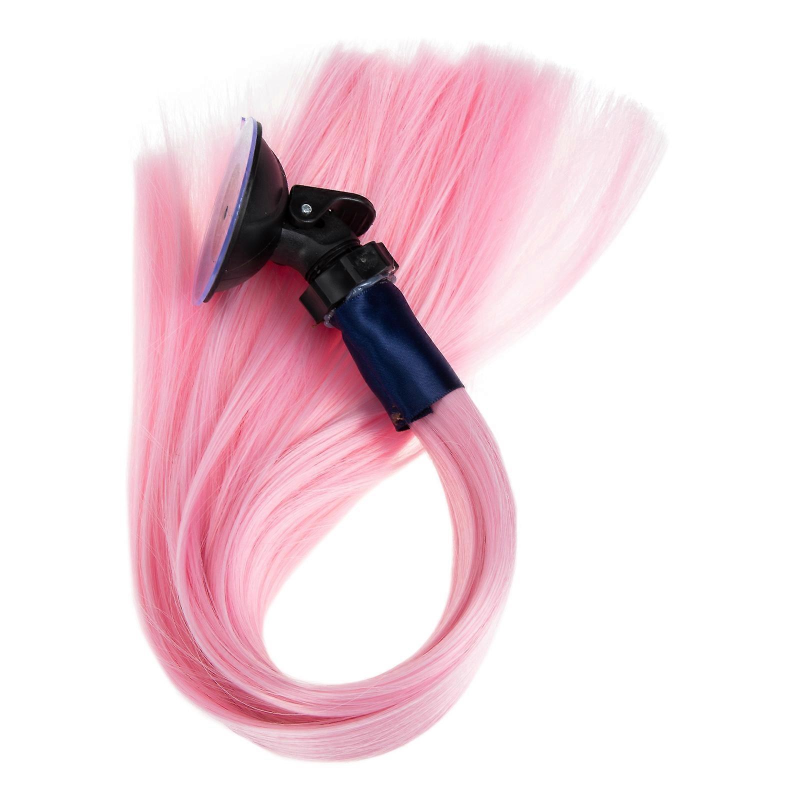 Pink Decorative Braid for Delicate Ponytail Motorcycle Ponytail