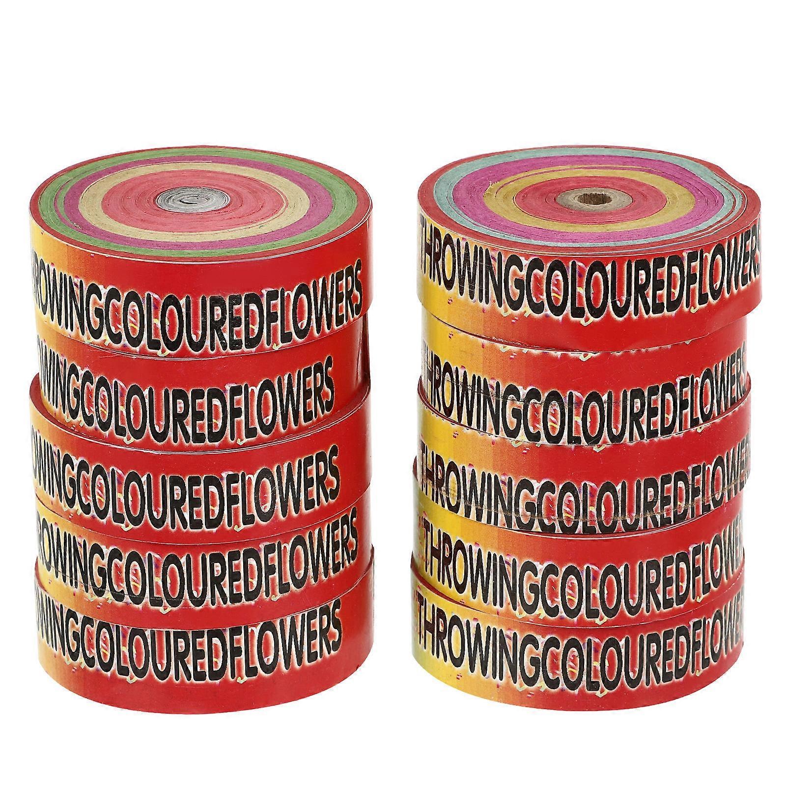 Party Paper Streamers Hand Throw Streamers for Celebration 30Pcs Set