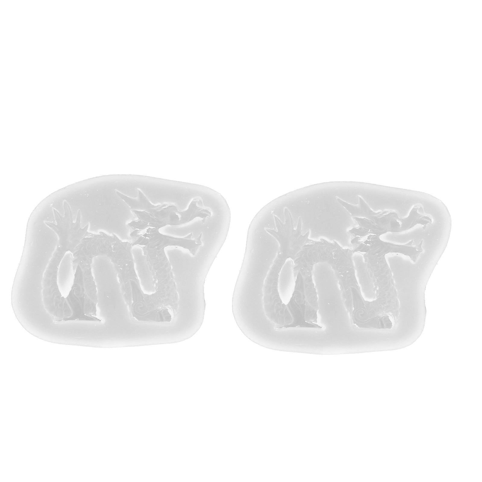 DIY Baking Mold Silicone Cake Mold Chinese Dragon Shape 6 Pieces Set