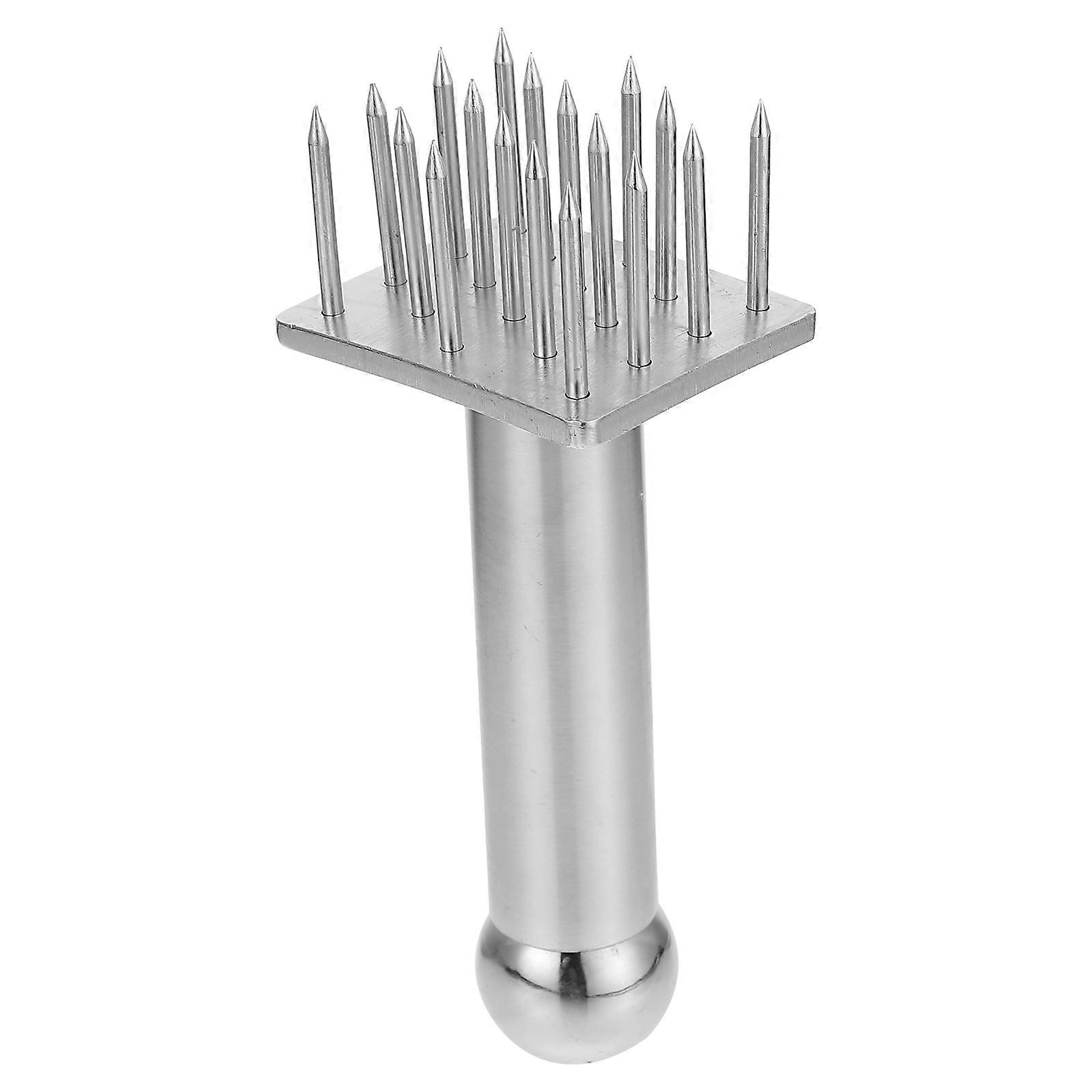 Practical Meat Tenderizer Needle Stainless Steel Tool for Kitchen 4Pcs