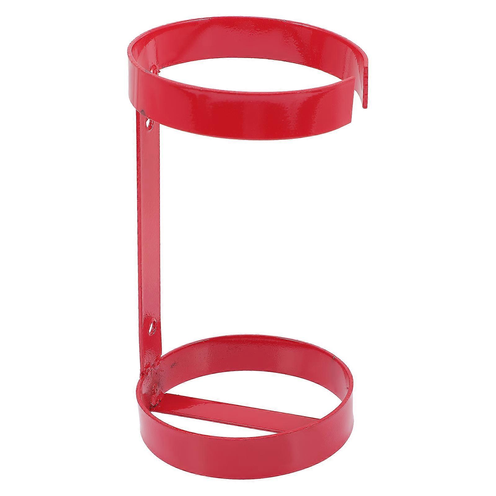 Metal Fire Extinguisher Rack Strong Bracket for 2kg Fire Extinguisher Use