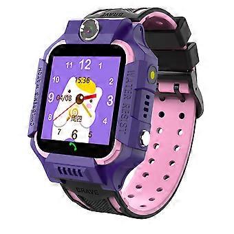 Z6F 4G Kids Smart Watch, Two-Way Call, 2-Way Talk, Suitable for 3-12 Years Old Purple