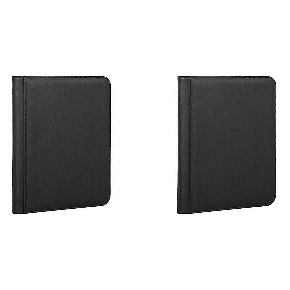 Game Card Book Card Side Loading Binder Game Zipper Card Black