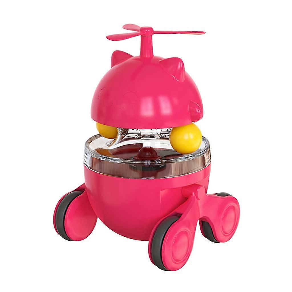 Toy Interactive Pet Leaking Toy Car With Rolling Balls For Cats & Puppies  Plastic Exercise Toy, Requires AA Batteries