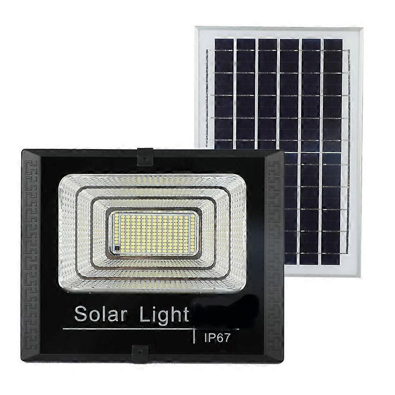Solar spotlight + remote control + timer + brightness adjustment, 25W 44pcs