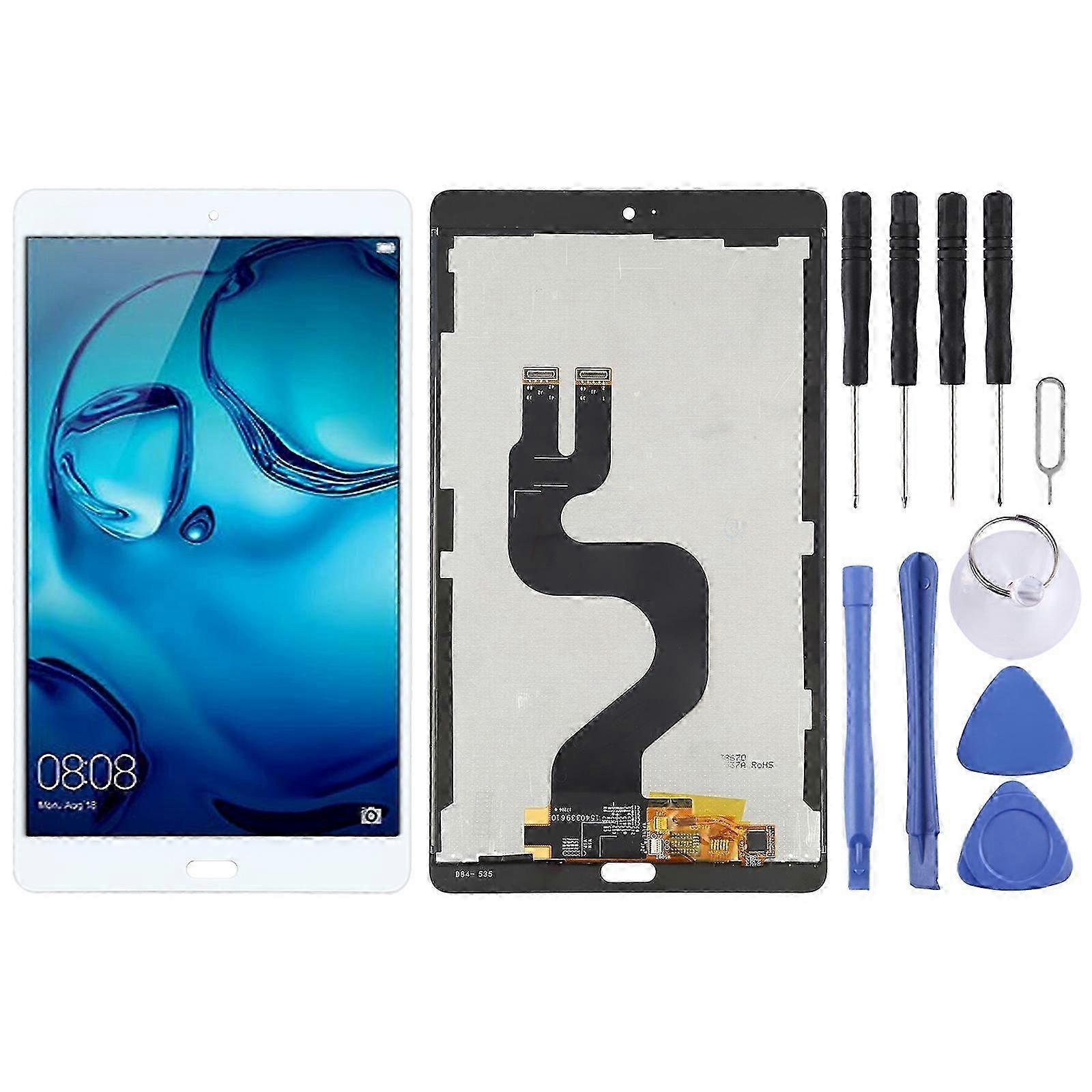 OEM LCD Screen for Huawei MediaPad M3 8.4 inch / YIBTV-W09 / BTV-DL09 with Digitizer Full Assembly (White)