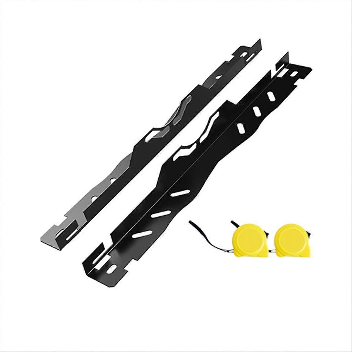 Wheel Alignment Tool Kit 2Pcs, Heavy Duty Toe Alignment Tool Plates with Tape Measures, Car Front End Alignment Tool