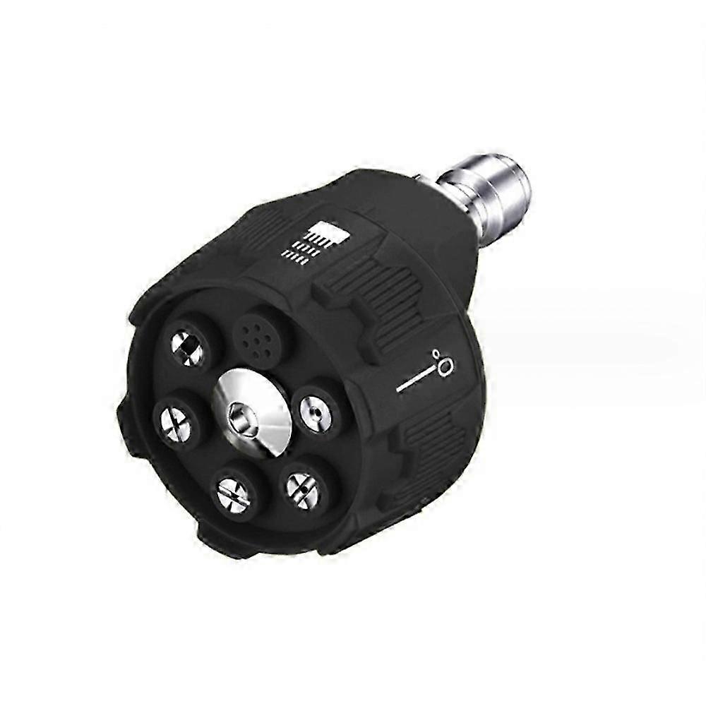 6-In-1 Power Wash Nozzle With Quick Coupling Connector