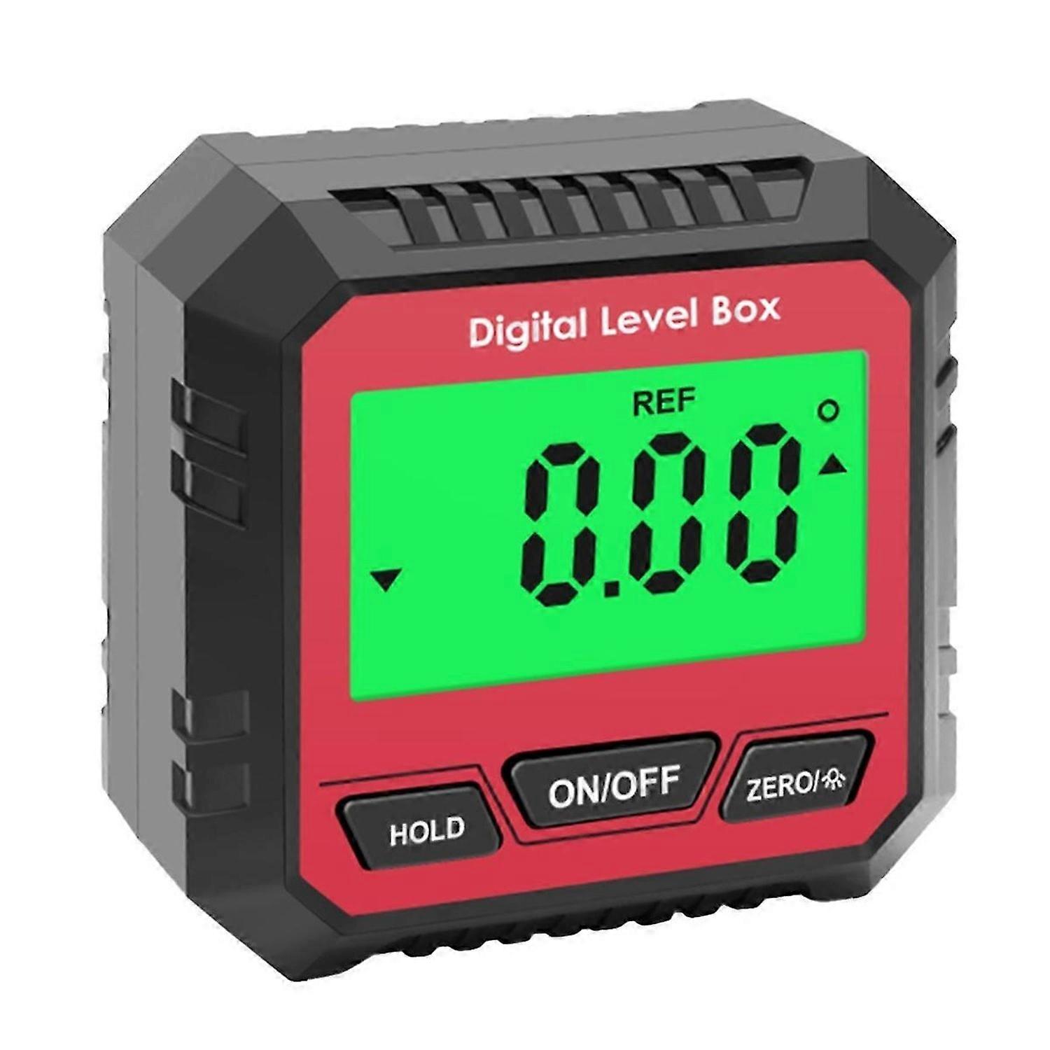 Universal Bevel Box 90 Degree Mini Electronic Digital Protractor Inclinometer Tester Measuring Tool