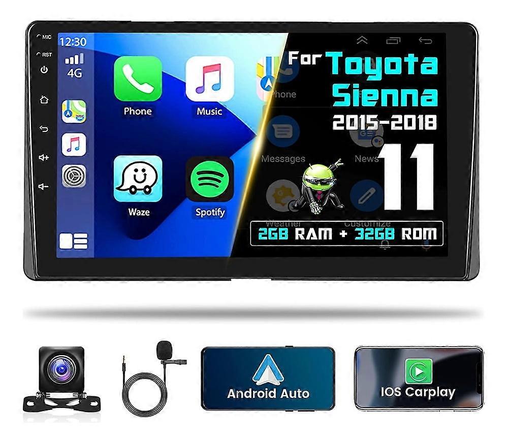 Stereo Radio for Toyota Sienna 2015-2018 Android Carplay GPS 2+32G