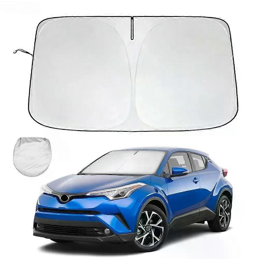 Windshield Sun Shade for Toyota CHR 2018-2022 CH-R Window Cover Sun Visor Foldable Sunscreen Blocks UV Rays Keep Your Car Cooler