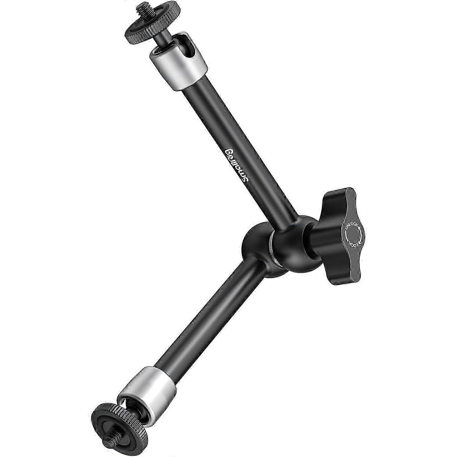 2025 SmallRig 9.8 inch Adjustable Articulating Magic Arm with Both 1/4" Thread Screw for LCD Monitor/LED Lights