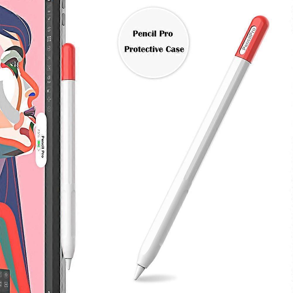 Silicone Tablet Pencil Case Anti Slip Waterproof Touch Screen Pen Cover Shockproof Colorful for Apple Pencil Pro