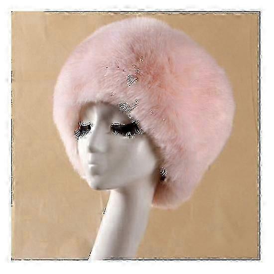 Tyk efterårsvinterhue af kunstig rævepels til kvinder med varm ørebeskyttelse - russisk mongolsk kasket af Lucky_B