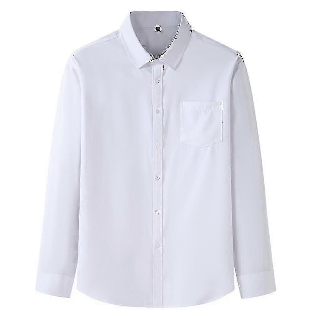 Camisa de manga comprida clássica clássica masculina