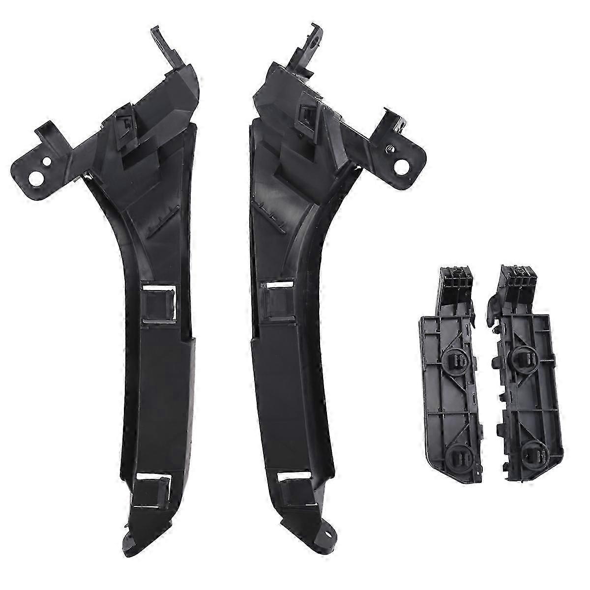 4 Pieces Efront Headlights and Bumper Brackets Set for 2007-2011