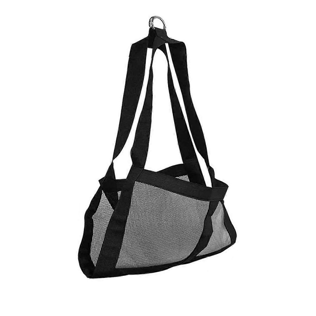 Breathable Mesh Weighing Sling for Small Animals Nylon Pet Harness Ergonomic For Puppies Small Goats Calves And Cats