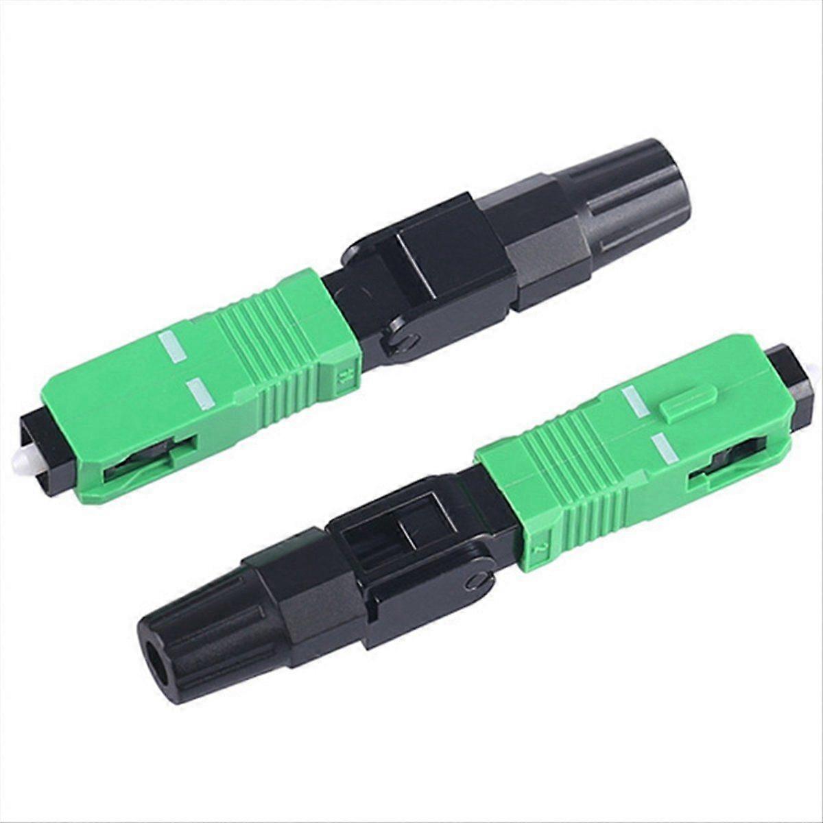 Fiber Cold Splicer Fiber Optic Connector SC- Connector FTTH Embedded Leather Wire Quick Connector 1