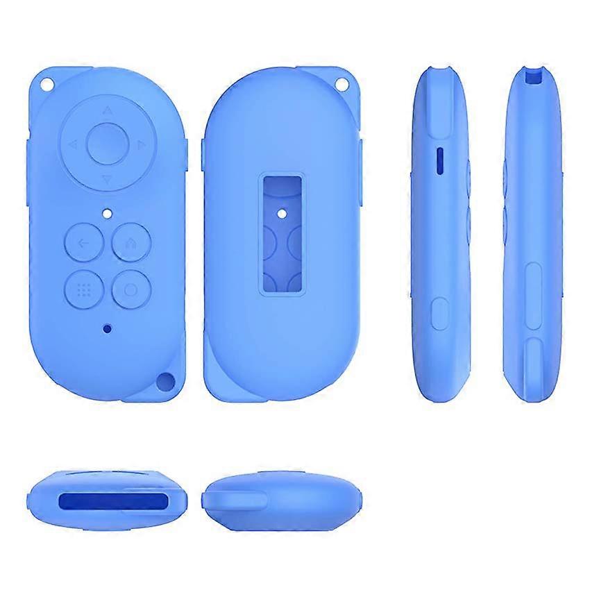 Player Box Silicone Protective Case for Rokid Station+ AIR AR Smart Glasses Global Edition ( 1 Set C13 Luminous Blue)