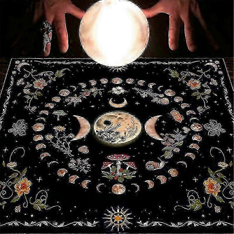 Tarot Card Tablecloth, Fortune Telling Card Mat, Board Game Cloth Mat, Board Game Decoration Tableclot F