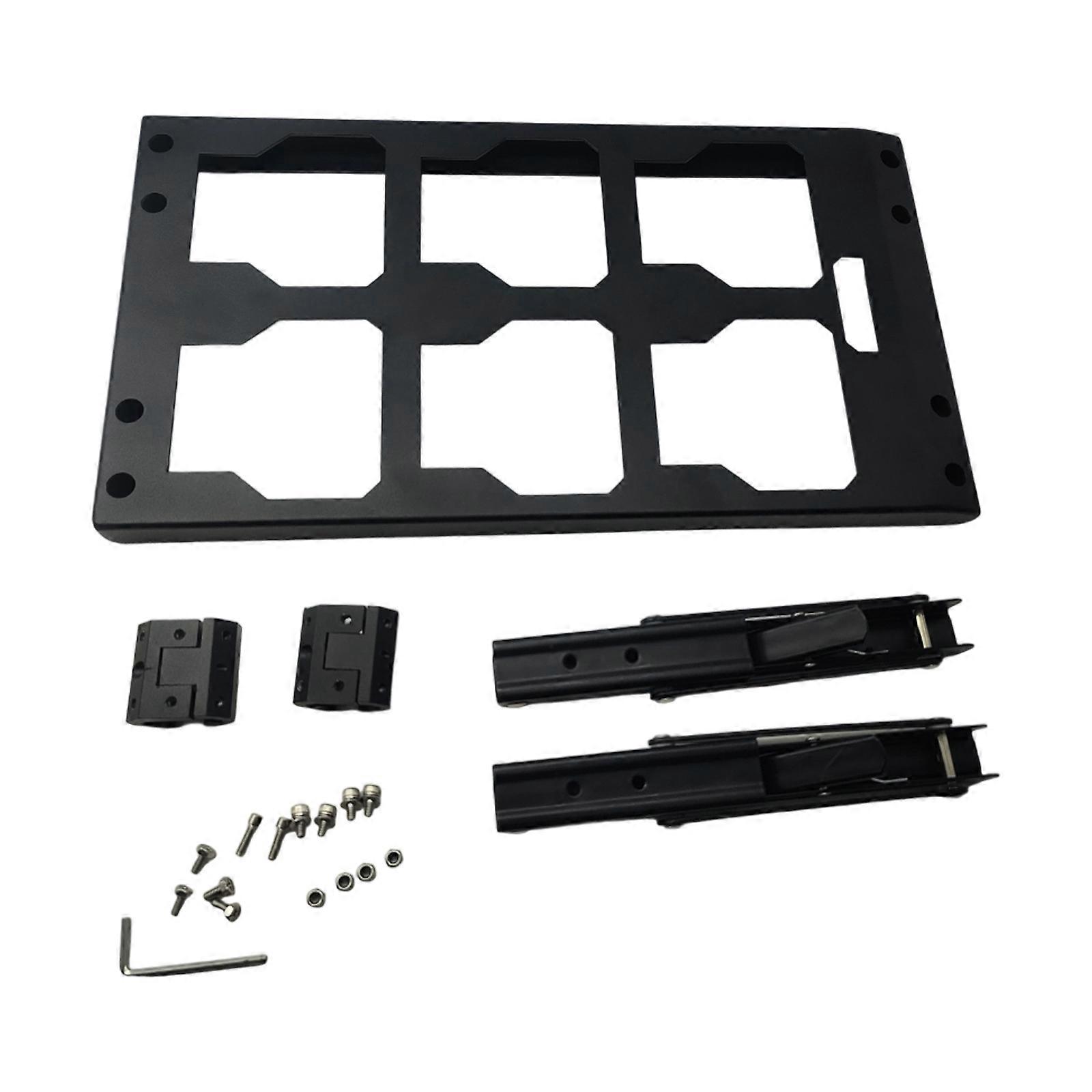 Collapsible Tool case Organizer Reinforced Frame And Flat Work area‌ Perfect For Repairs Assembly Maintenance Without Drilling Installation Multicolor