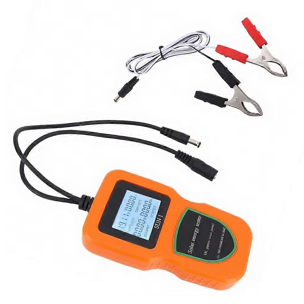 300W Solar Panel Tester MPPT Photovoltaic Multimeter Watt Meter for Solar PV Panel Data Power Output