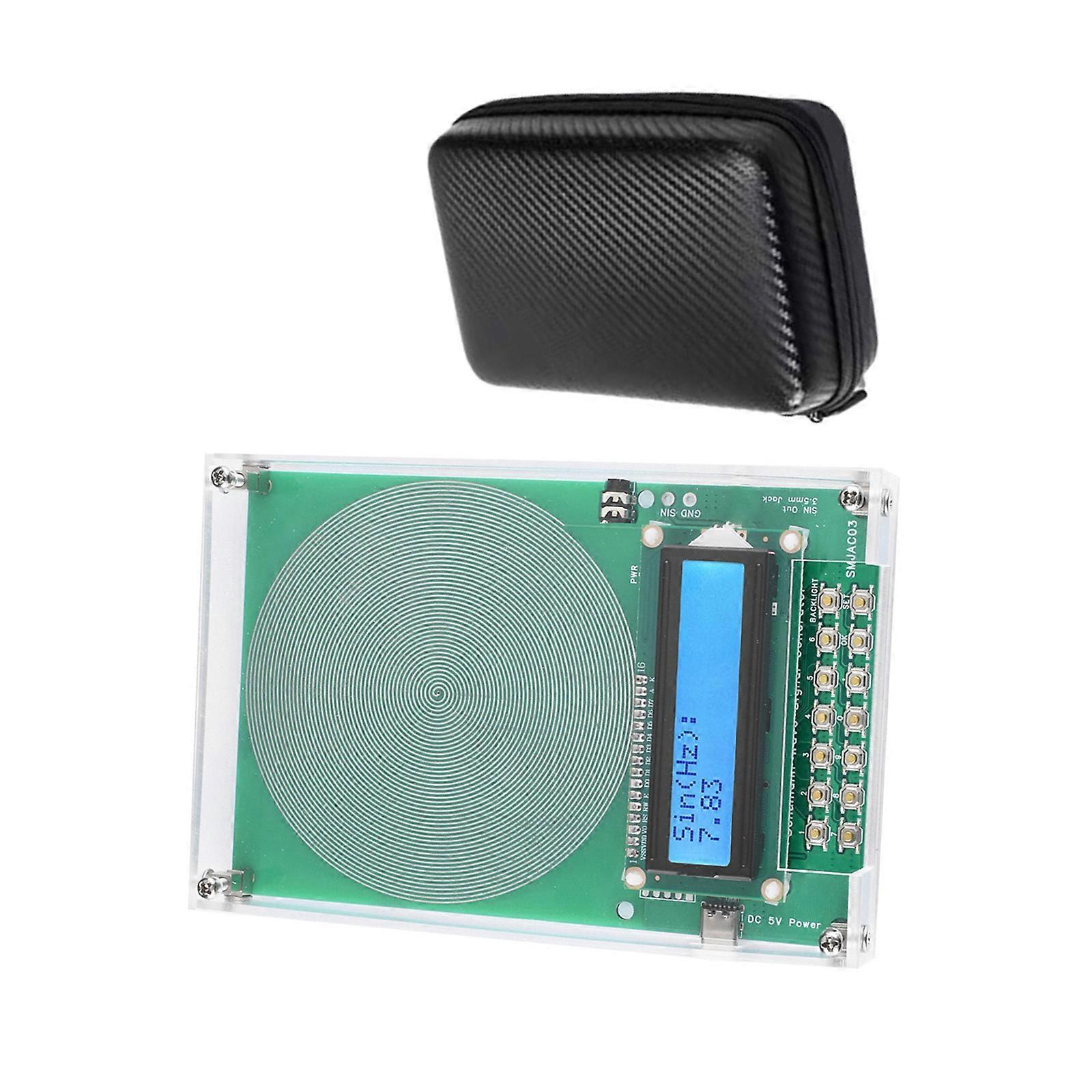 7.83Hz Waves Generator Adjustable 0.1Hz-30000Hz Sound Resonator Resonance Low Frequency Pulse Waves Generators Multicolor