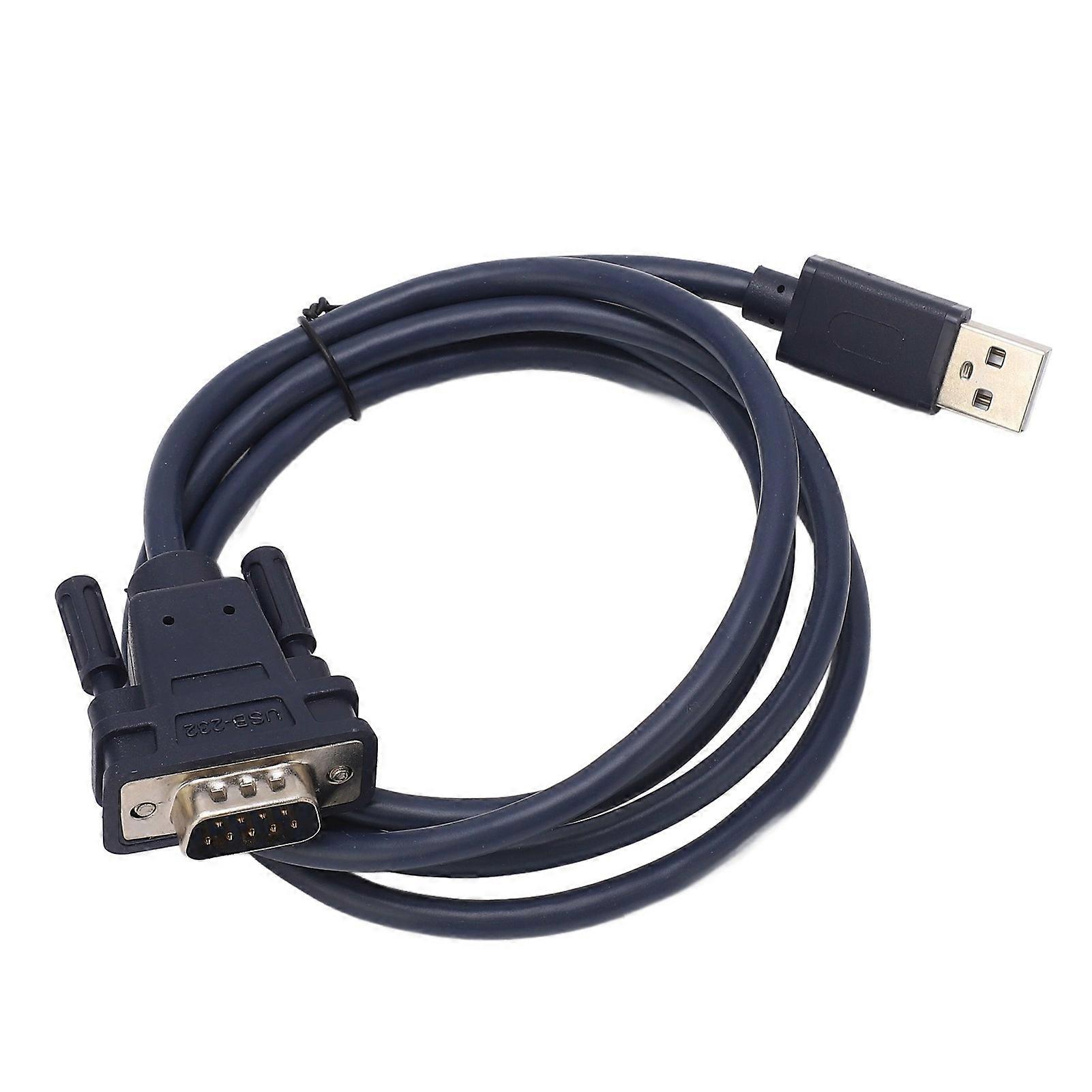USB to RS232 Converter 1.1 2.0 3.0 Type A to DB9 9 Pin Male Serial for Windows 48in Length