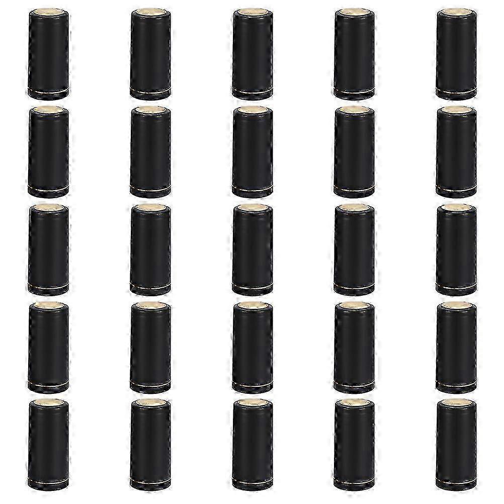 25pcs Heat Shrink Capsules Wine Bottles Caps Sleeves Suitable for Wine Bottle