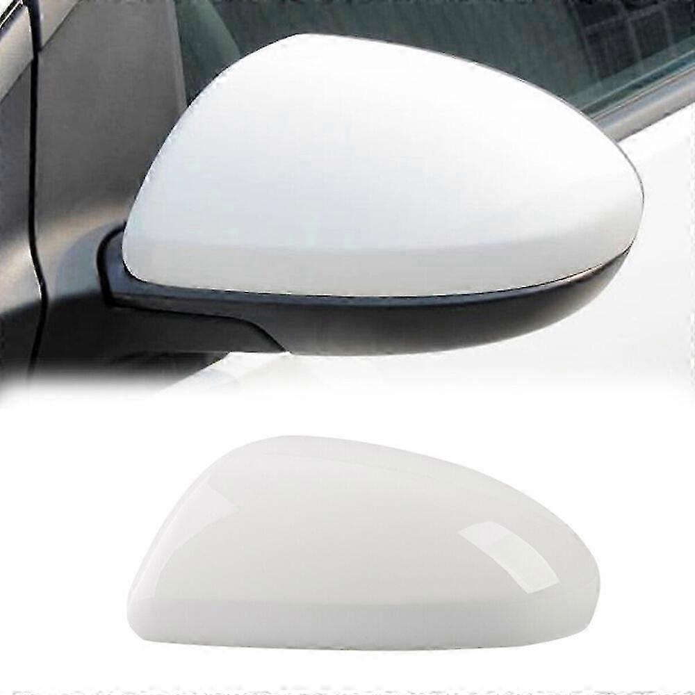 White Left Driver Side Rearview Mirror Cap Cover for Mazda 3/2 2010-2013