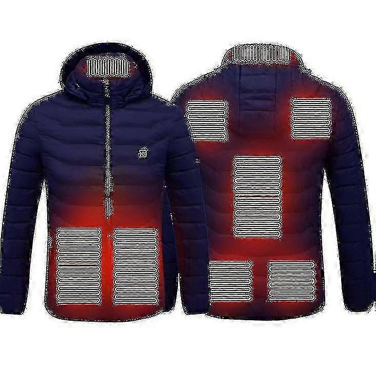 Heated Jacket with 8 Heating Zones for Winter Outdoor Activities