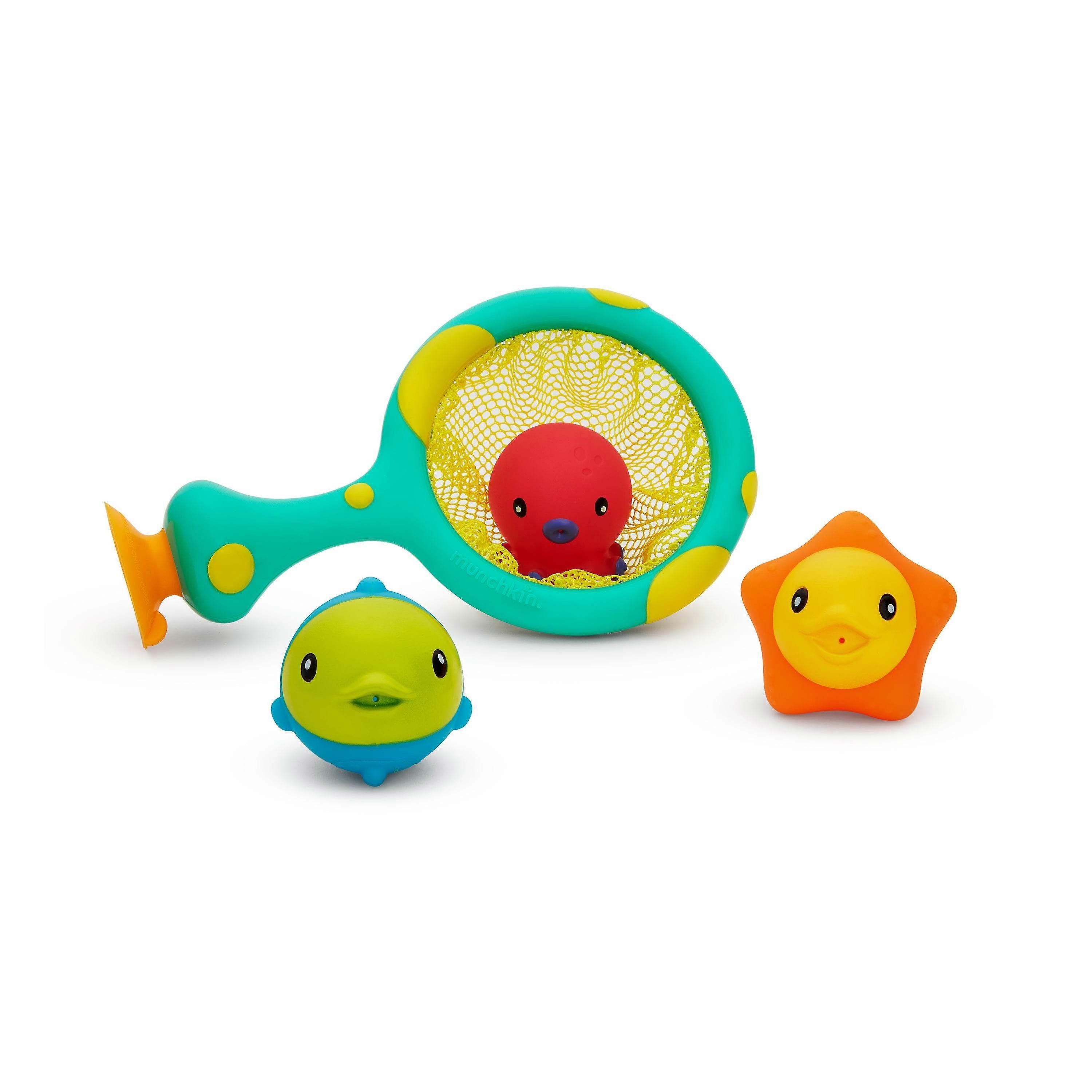 Munchkin Catch And Score 2-in-1 Basketball Bath Toy, Multi-color, 1 Ea